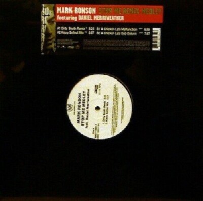 Mark Ronson Feat. Daniel Merriweather    Stop Me Medley ( 12''VINYL  ) NEW/SEALED