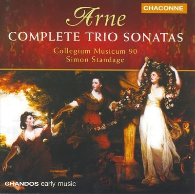 Standage, Simon - Arne: Complete Trio Sonatas /Coll... - Standage, Simon CD XTVG