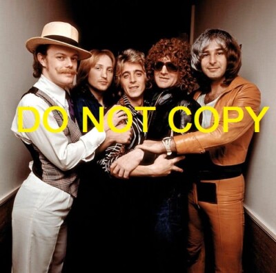  MOTT THE HOOPLE-MICK RONSON-IAN HUNTER PHOTO 8x11''  DAVID BOWIE VERYRARESALE $2