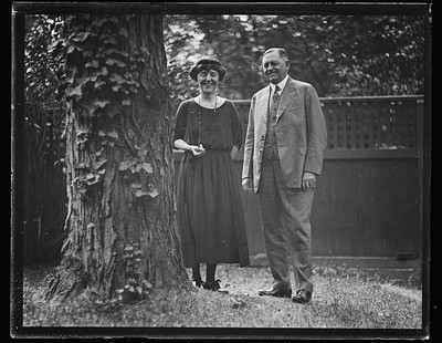 Photo:Oscar Underwood and wife?