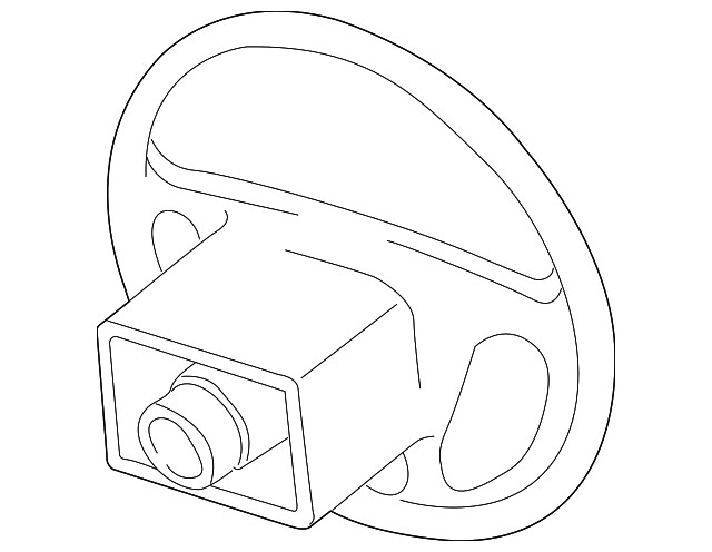Genuine Ford Steering Wheel 4F2Z-3600-DBA