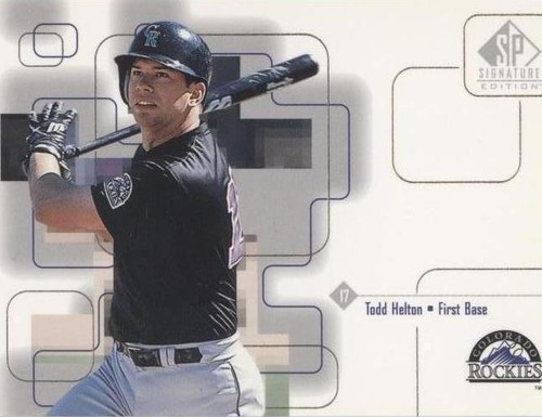 1999 SP Signature Edition - Todd Helton #34