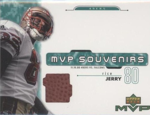 2001 Upper Deck MVP Jerry Rice #JR
