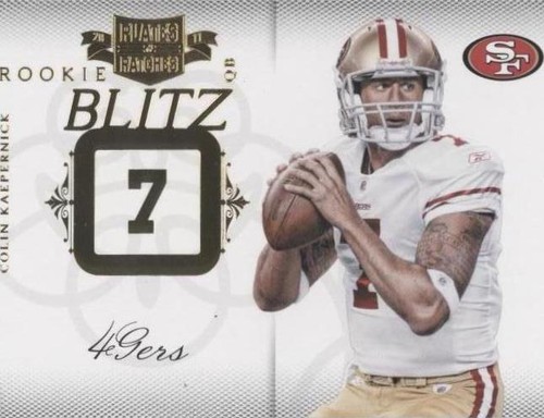 2011 Panini Plates & Patches Colin Kaepernick #25