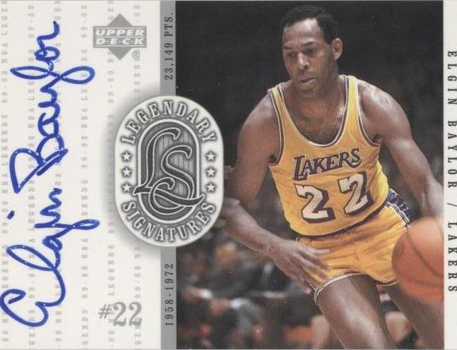 1999-00 Upper Deck NBA Legends - Elgin Baylor #EB