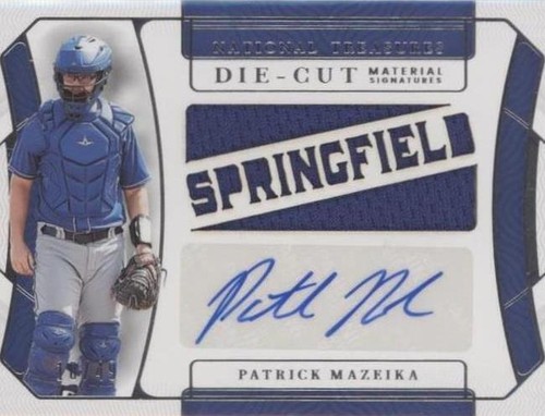 2022 Panini National Treasures - Patrick Mazeika #DCMS-PM