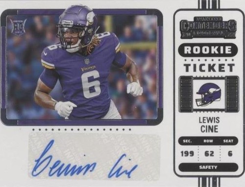 2022 Panini Contenders Lewis Cine #161