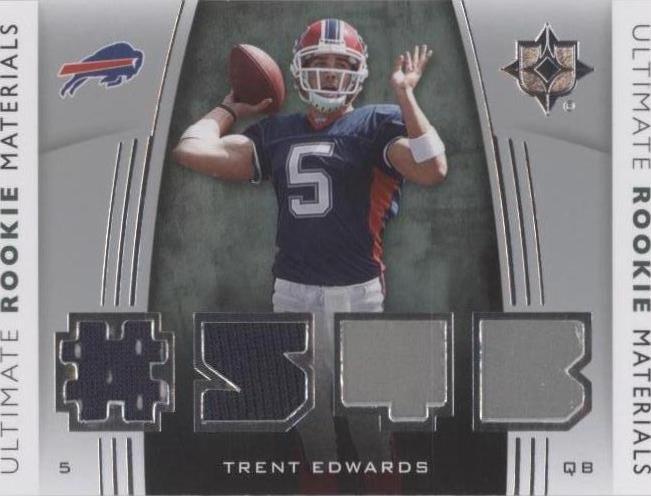 2007 Ultimate Collection Trent Edwards #URM-TE