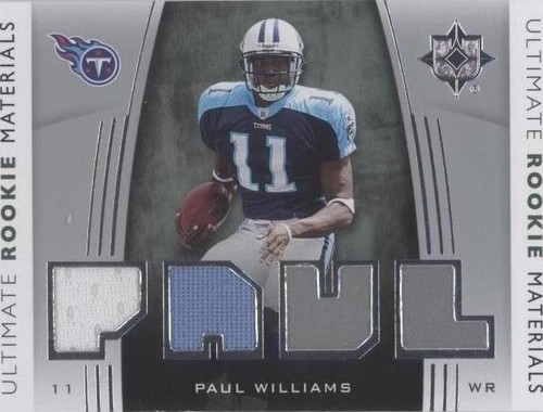 2007 Ultimate Collection Paul Williams #URM-PW