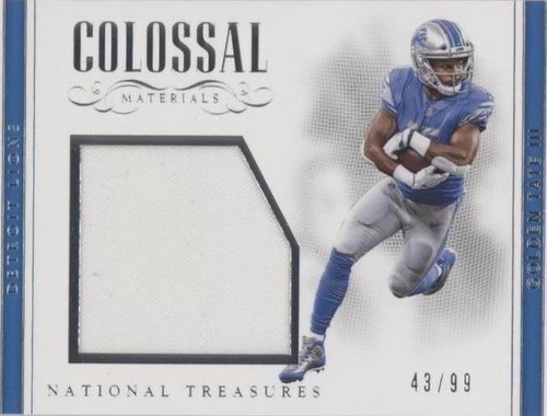 2017 Panini National Treasures Golden Tate #37