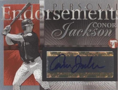 2004 Topps Pristine - Conor Jackson #PEA-CJ