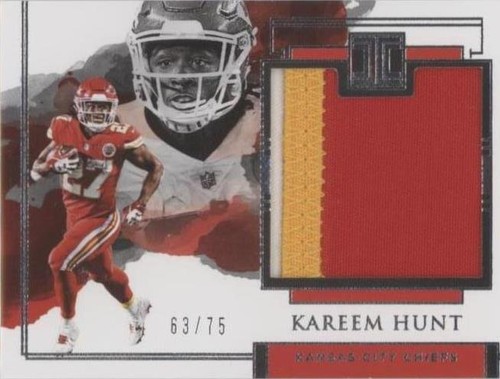 2018 Panini Impeccable Kareem Hunt #15
