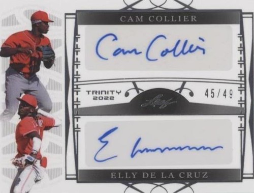 2022 Leaf Trinity - Cam Collier Elly De La Cruz #DA-4