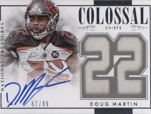 2014 Panini National Treasures Doug Martin #CJS-DM