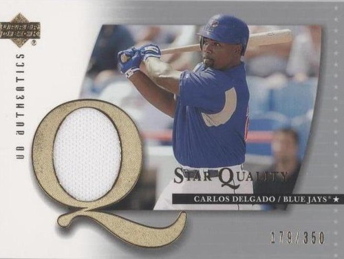 2003 Upper Deck Authentics - Carlos Delgado #SQ-CD