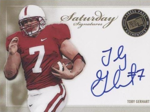2010 Press Pass Toby Gerhart #SS-TG