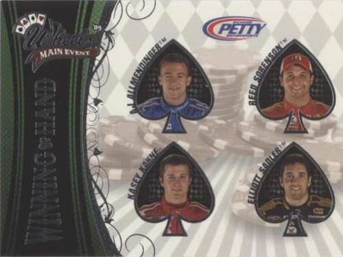2009 Wheels Main Event - A.J. Allmendinger Elliott Sadler Kasey Kahne #41