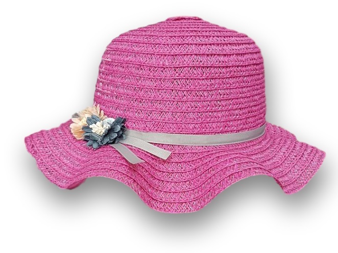 Cappello Donna Moda Mare Tessuto Estate Fashion Sole Mod. Amalfi Color moc