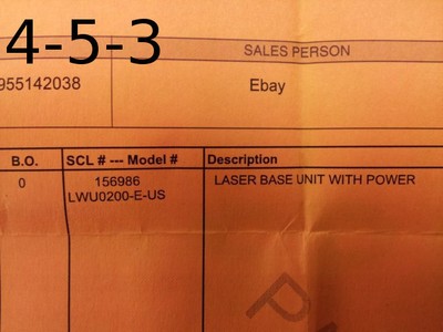 LWU0200-E-US 156986 Laser Network with Power Black Box (4-5-3)