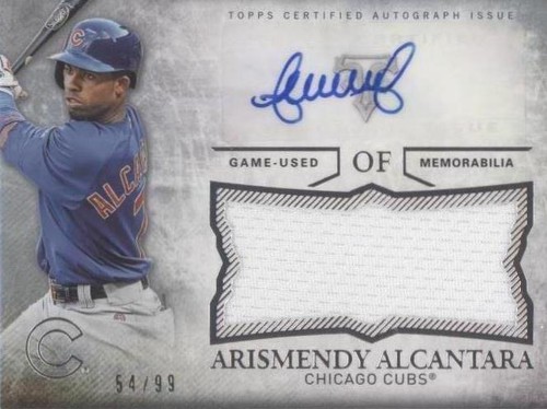 2015 Topps Triple Threads - Arismendy Alcantara #UAJR-AA