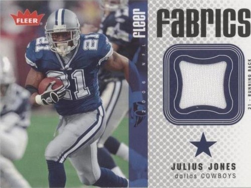 2006 Fleer Julius Jones #FF-JJ