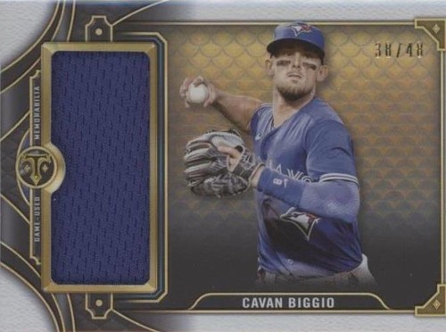 2022 Topps Triple Threads - Cavan Biggio #SJR3-CB1