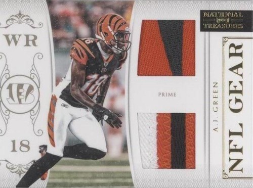 2011 Playoff National Treasures A.J. Green #1