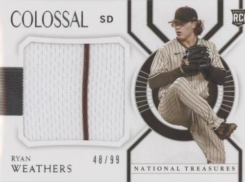 2021 Panini National Treasures - Ryan Weathers #CM-RW