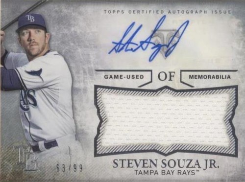 2015 Topps Triple Threads - Steven Souza Jr. #UAJR-SS