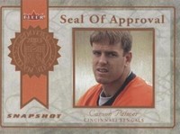 2003 Fleer Snapshot Carson Palmer #25 SA