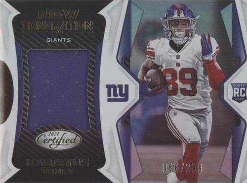 2021 Panini Certified Kadarius Toney #NG-12
