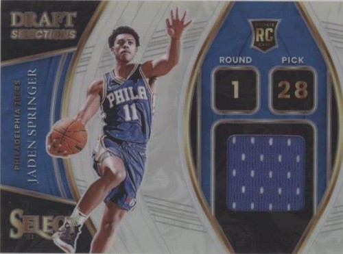 2021-22 Panini Select - Jaden Springer #DS-JSP