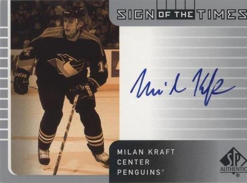2001-02 SP Authentic - Milan Kraft #MK