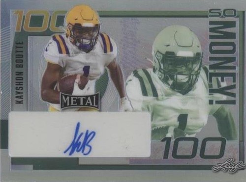 2023 Leaf Metal Kayshon Boutte #SM-KB1