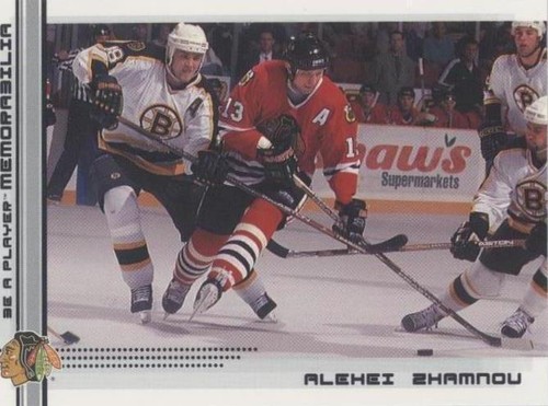 2000-01 In the Game Be A Player Memorabilia - Alex Zhamnov #236