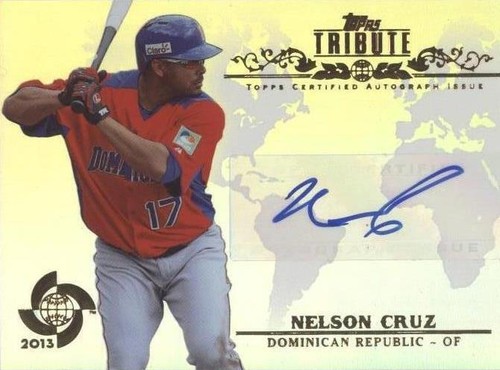 2013 Topps Tribute WBC - Nelson Cruz #WTA-NC2
