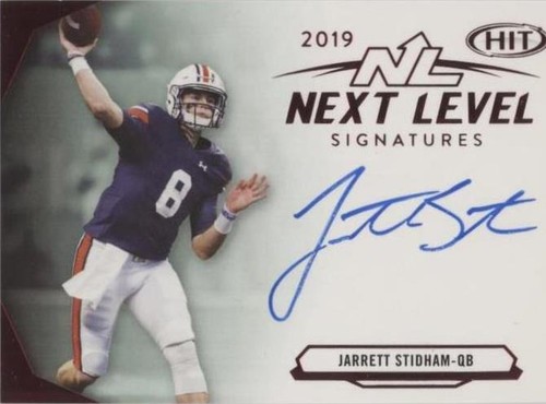 2019 Sage Hit Premier Draft Jarrett Stidham #NL-JS
