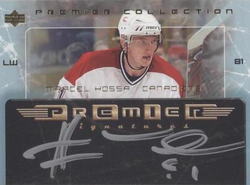 2003-04 Upper Deck Premier Collection - Marcel Hossa #PS-MCH