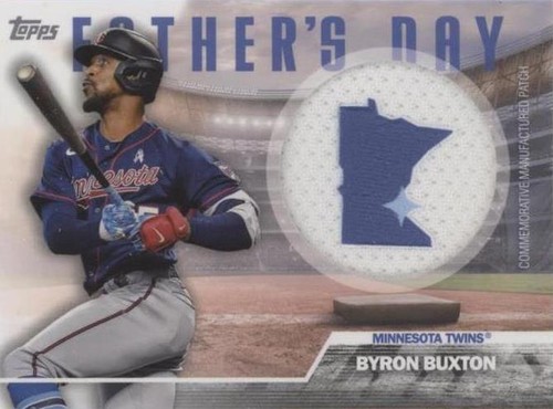 2025 Topps Series 2 Byron Buxton / Brooks Lee Dual Relic