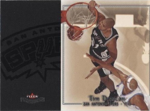 2003-04 Fleer Patchworks - Tim Duncan #76