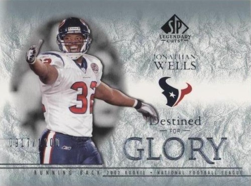 2002 SP Legendary Cuts Jonathan Wells #177