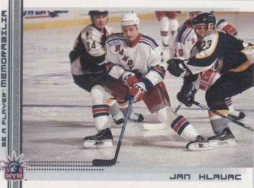 2000-01 In the Game Be A Player Memorabilia - Jan Hlavac #187