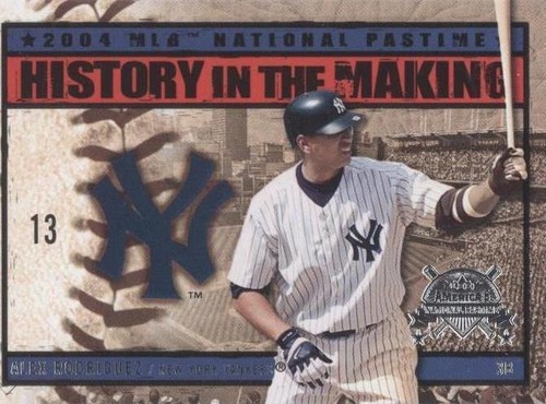 2004 Fleer National Pastime - Alex Rodriguez #2 HM