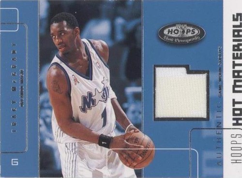 2002-03 Hoops Hot Prospects - Tracy McGrady #HM-TM