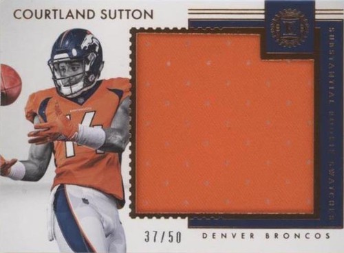 2018 Panini Encased Courtland Sutton #SRS-CS