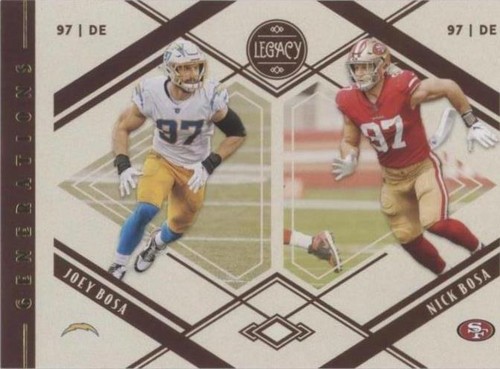 2021 Panini Legacy Joey Bosa Nick Bosa #G-1