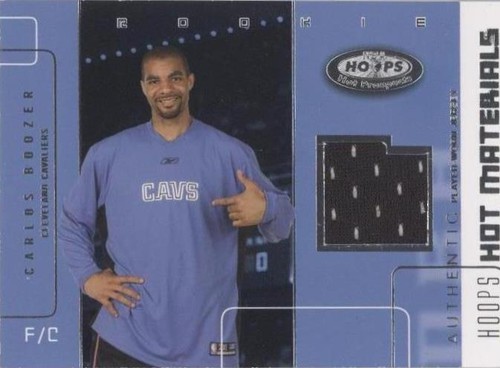 2002-03 Hoops Hot Prospects - Carlos Boozer #HM-CB