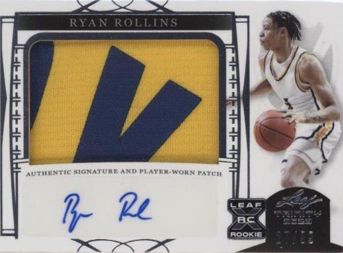 2022-23 Leaf Trinity - Ryan Rollins #PA-RR1