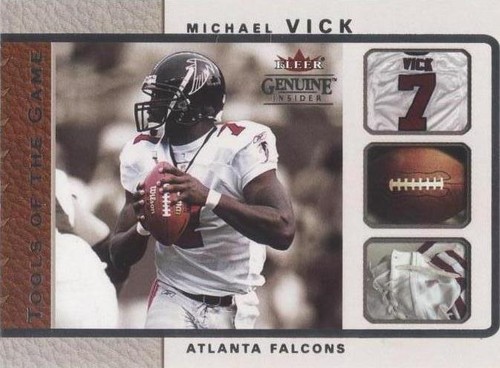 2003 Fleer Genuine Insider Michael Vick #10TG