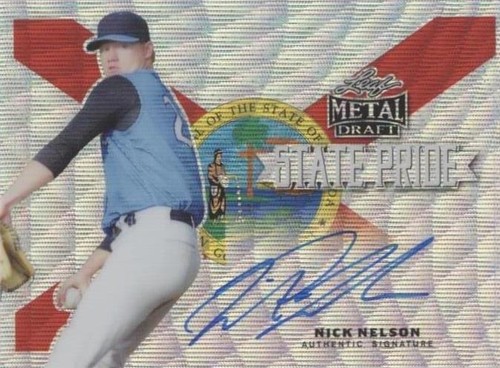 2019 Leaf Metal Draft - Nick Nelson #SP-NN2